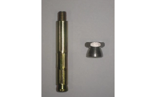 Plomba antykradzieżowa nakrętka anty wandal + kotwa mechaniczna 12x75+M10